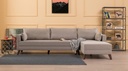 Chic Home Bea kulmasohva divaanilla 275x165 cm R, ruskea