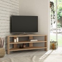 Chic Home Talvi TV-taso kulmaan 114 cm, ruskea