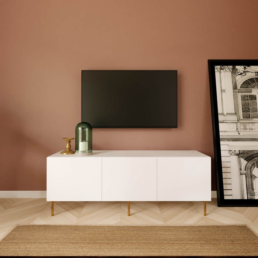 Chic Home Sisu TV-taso 150 cm, valkoinen