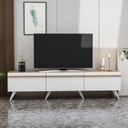 Chic Home Joona TV-taso 180 cm, valkoinen