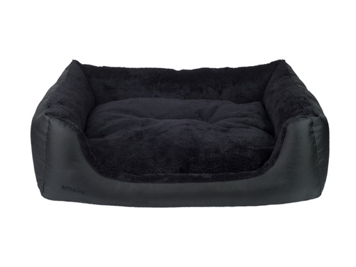 Amiplay Aspen XL-koiranpeti sohva musta 90x72x22cm