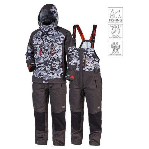 [4750701053138] Norfin kalvopuku Pro Dry 3, camo/harmaa L