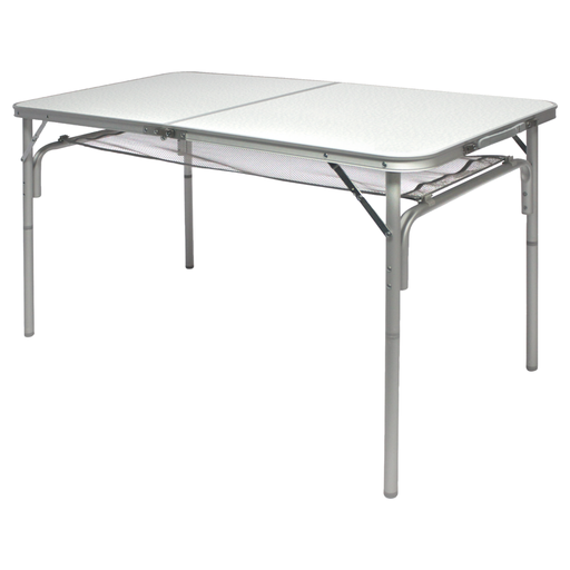 [4750701660688] Norfin retkipöytä Gaula L 120cm, alurunko, hopea