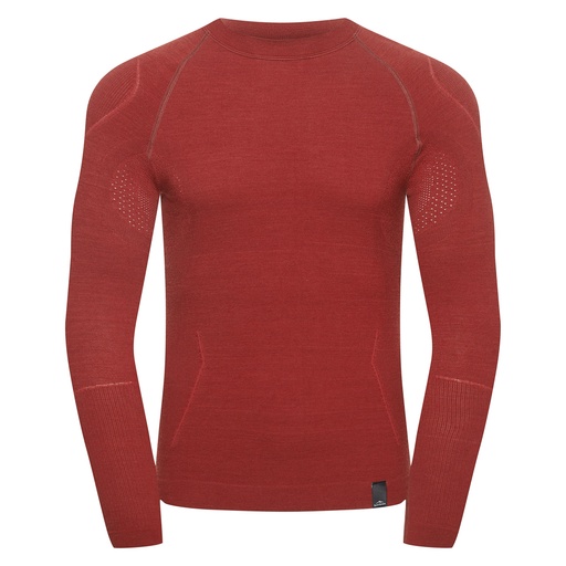 [5908221356218] Fjord Nansen Oxiva miesten merinovillapaita L-XL, punainen