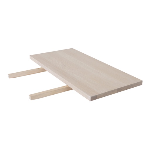 [4741243181380] Pöydän jatkolevy OXFORD 50x100cm, viilutettu, vaaleanbeige