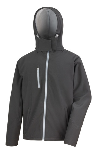 [5055192352371] Result Miesten Hupullinen TX performance softshell-takki kalvolla, musta XXL