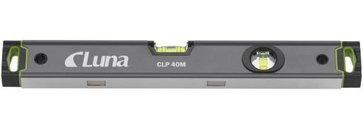 [7311662232771] Luna Tools CLP Puusepän vesivaaka 40cm, toleranssi 0.5mm, alumiinia, magneeteilla