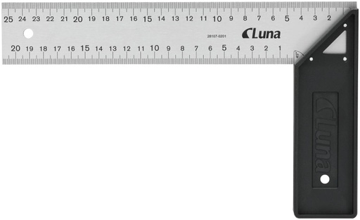 [7311662232344] Luna Tools Suorakulma 30cm, ABS-kahva