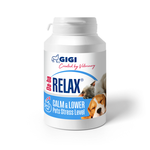 GIGI Da-ba Relax Plus rauhoittava lisäravinne kissalle ja koiralle 90 tablettia
