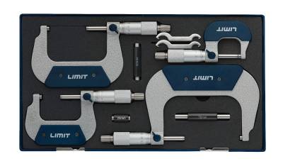 Limit MMA 0-100 Kaarimikrometrisarja, kovametallipinnat 0-100mm