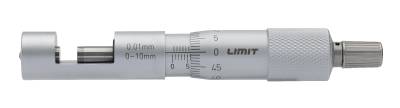 Limit MWA 10 Lankamikrometri, kovametallipinnat 0-10mm