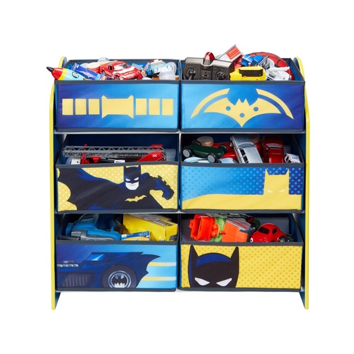 [630996908143] Batman Lasten lelulaatikosto 6ltk, sininen/keltainen