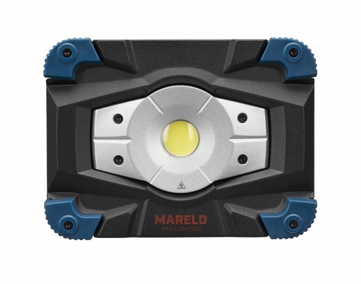 [7311662249830] Mareld Flash 3000RE WR Akkutyövalaisin, langaton/USB lataus, värilämmönsäätö IP65, musta/sininen