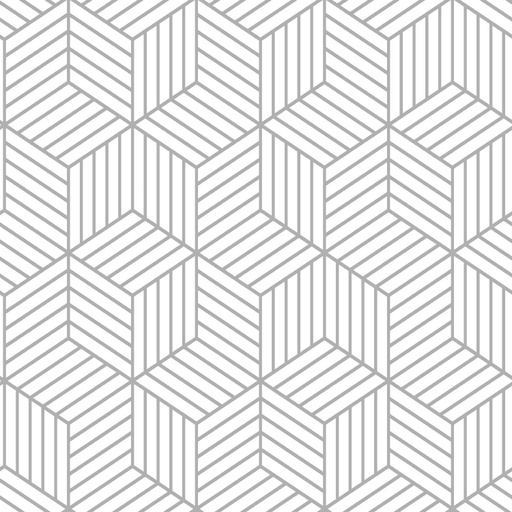 RoomMates Liimaa & Irrota -tarratapetti Striped Hexagon White/Grey