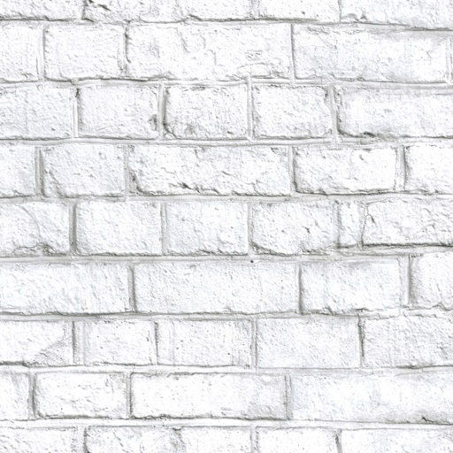 [0034878950235] RoomMates Liimaa &amp; Irrota -tarratapetti White Brick 0,52m x 5,03m