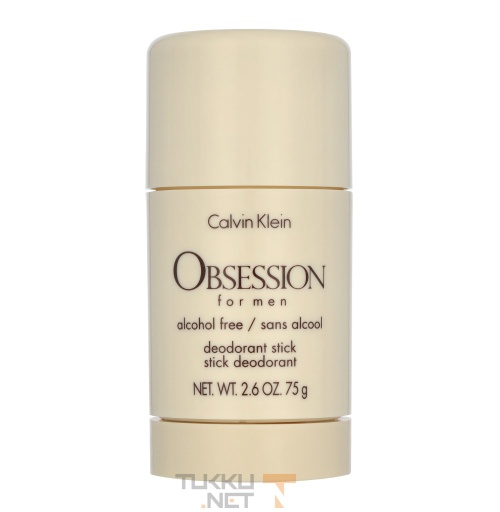 [88300606702] Calvin Klein Obsession for Men deodorantti stick 75g
