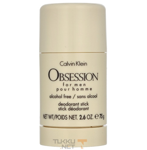 [88300606702] Calvin Klein Obsession for Men deodorantti stick 75g