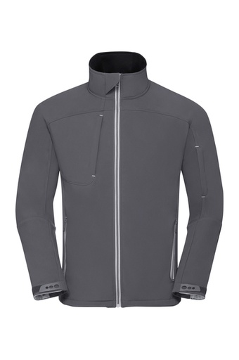 [222860] Russell Miesten Bionic softshell-takki, harmaa S