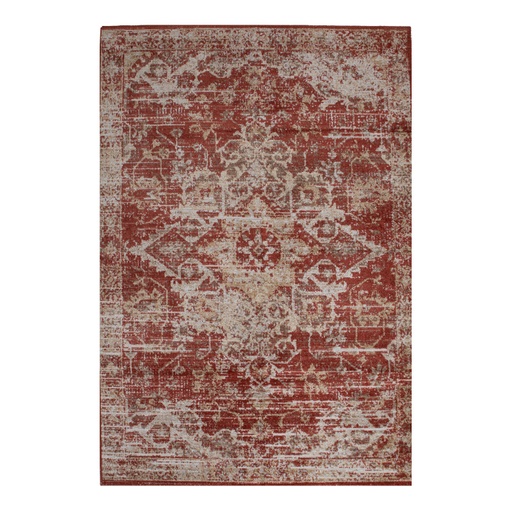 [4741243872257] Matto MERSA-2, 100x150cm, punainen/beige