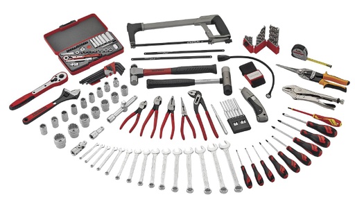 Teng Tools huoltotyökalusarja laatikossa 144 osaa TC144D/TC144G