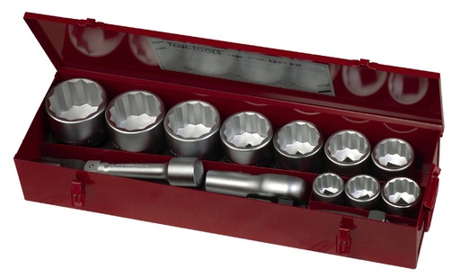 Teng Tools hylsyavainsarja 15 osaa, nelikulmainen 1"-kiinnitys M1115MM