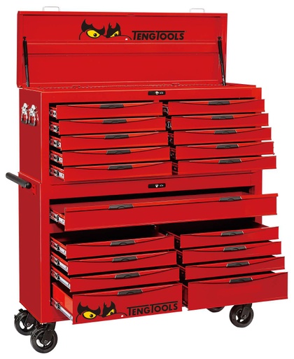 Teng Tools työkaluvaunu 19ltk lukolla TCW819STACK