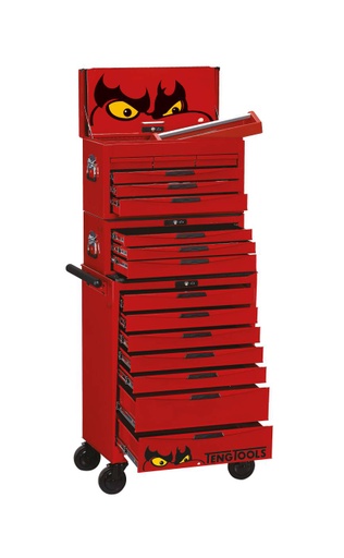 [5020385214644] Teng Tools työkaluvaunu 16ltk lukolla TC816STACK