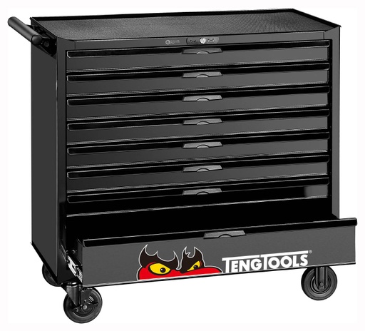 Teng Tools työkaluvaunu 8ltk lukolla TCW208NBK1