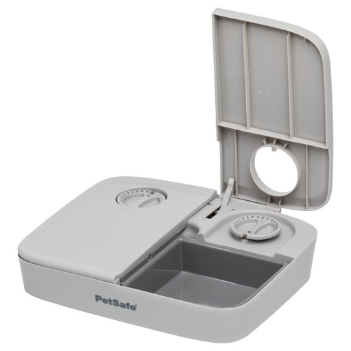 [729849170056] PetSafe lemmikin ruokinta-automaatti ajastuksella, 2 lokeroa, harmaa