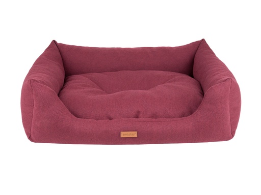 [5907563274358] Amiplay Montana koiranpeti sohva M 68x56x18cm viininpunainen