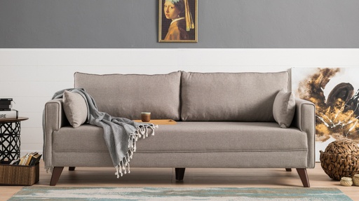 Chic Home Bea 3-istuttava sohva 208 cm, ruskea