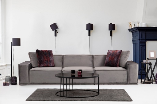 Chic Home Lea 3-istuttava sohva 300 cm, harmaa