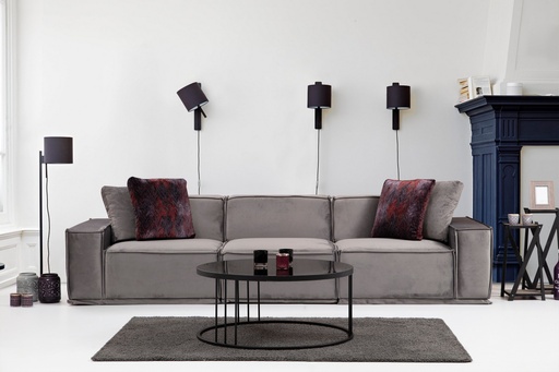 [8683342560085] Chic Home Lea 3-istuttava sohva 300 cm, harmaa