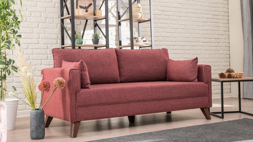Chic Home Bea 2-istuttava sohva 177 cm, punainen