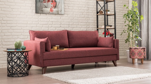 Chic Home Bea 3-istuttava sohva 208 cm, punainen