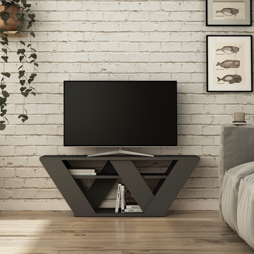 Chic Home Patrik TV-taso 110 cm, antrasiitti